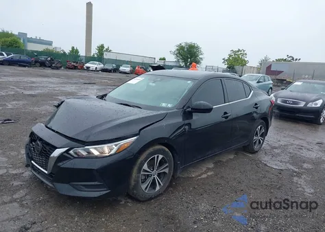 2021 Nissan Sentra Sv Xtronic Cvt из США, поврежденный, VIN 3N1AB8CVXMY215209